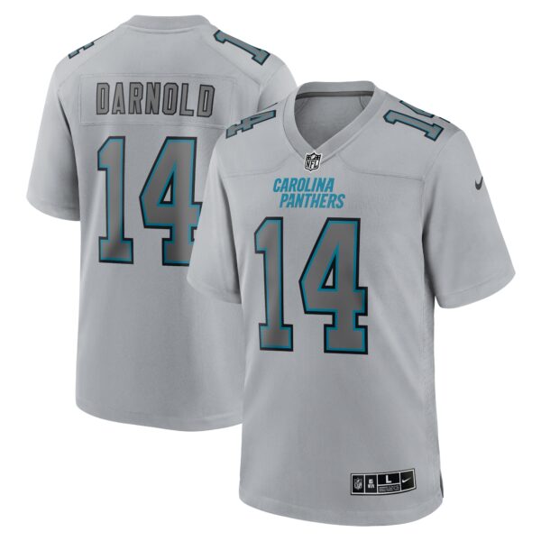 Sam Darnold Carolina Panthers Nike Atmosphere Fashion Game Jersey Gray