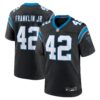 Sam Franklin Jr Carolina Panthers Nike Team Game Jersey Black