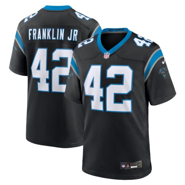 Sam Franklin Jr Carolina Panthers Nike Team Game Jersey Black
