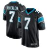 Steve Beuerlein Carolina Panthers Nike Retired Player Jersey Black
