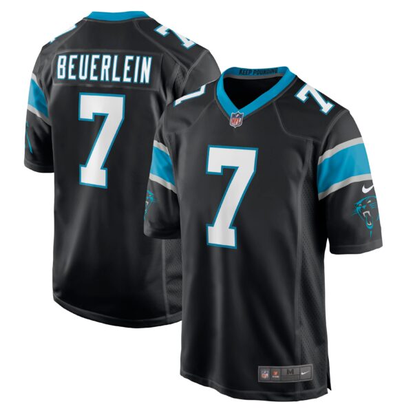 Steve Beuerlein Carolina Panthers Nike Retired Player Jersey Black