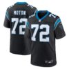 Taylor Moton Carolina Panthers Nike Team Game Jersey Black