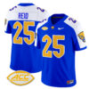 Men’s Pittsburgh Panthers 2024 Vapor Limited Jersey – All Stitched – Royal Alternate – Desmond Reid