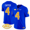 Men’s Pittsburgh Panthers 2024 Vapor Limited Jersey – All Stitched – Royal – Daniel Carter