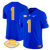 Men’s Pittsburgh Panthers 2024 Vapor Limited Jersey – All Stitched – Royal – #1 Team