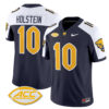 Men’s Pittsburgh Panthers 2024 Vapor Limited Jersey – All Stitched – Navy Alternate – Eli Holstein