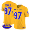 Men’s Pittsburgh Panthers 2024 Vapor Limited Jersey – All Stitched – Gold – Aaron Donald