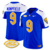 Men’s Pittsburgh Panthers 2024 Vapor Limited Jersey – All Stitched – Royal Alternate – Konata Mumpfield