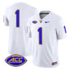 Men’s Pittsburgh Panthers 2024 Vapor Limited Jersey – All Stitched – White – #1 Team