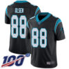 Nike Panthers #88 Greg Olsen Black Team Color Men’s Stitched NFL 100th Season Vapor Limited Jersey