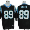 Size 60 4XL-Steve Smith Carolina Panthers #89 Black Stitched Nike Elite NFL Jerseys