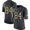 Nike Panthers #84 Ed Dickson Black Men’s Stitched NFL Limited 2016 Salute to Service Jersey