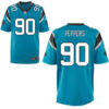 Men’s Carolina Panthers #90 Julius Peppers Light Blue Alternate Stitched NFL Nike Elite Jersey