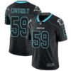 Nike Panthers #59 Luke Kuechly Lights Out Black Men’s Stitched NFL Limited Rush Jersey