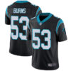 Panthers #53 Brian Burns Black Team Color Men’s Stitched Football Vapor Untouchable Limited Jersey