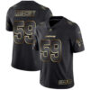 Panthers #59 Luke Kuechly Black Gold Men’s Stitched Football Vapor Untouchable Limited Jersey