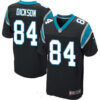 Men’s Carolina Panthers #84 Ed Dickson Black Team Color Stitched NFL Nike Elite Jersey