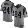 Nike Panthers #24 Josh Norman Gray Men’s Stitched NFL Limited Gridiron Gray Jersey