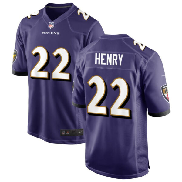 Baltimore Ravens #22 Derrick Henry 1 Jersey