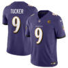 Baltimore Ravens #9 Justin Tucker Purple 2023 FUSE With John Madden Jersey