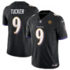 Baltimore Ravens #9 Justin Tucker Black 2023 FUSE With John Madden Jersey