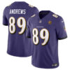 Baltimore Ravens #89 Mark Andrews Purple 2023 FUSE With John Madden Jersey