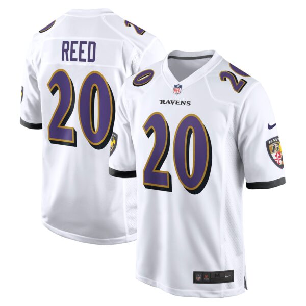 Ed Reed Baltimore Ravens Nike Retired Player Game Jersey White