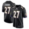 JK Dobbins Baltimore Ravens Nike Game Jersey Black