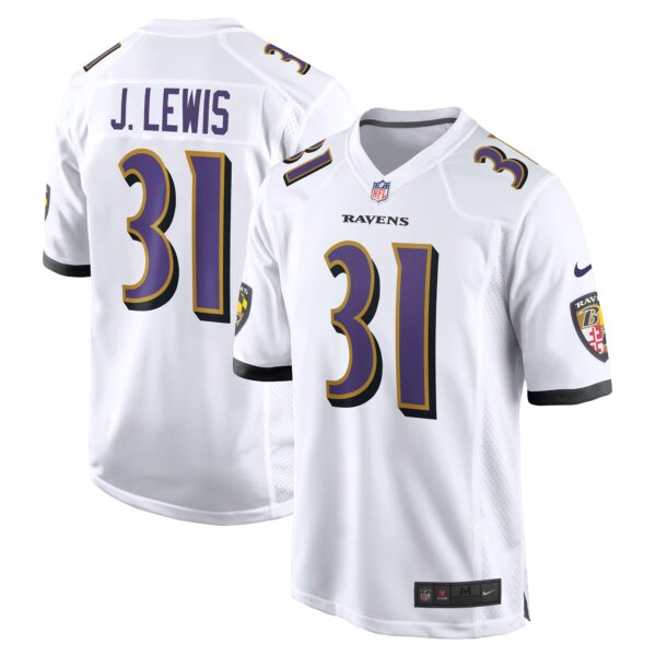 Jamal Lewis Baltimore Ravens Nike Retired Player Game Jersey White