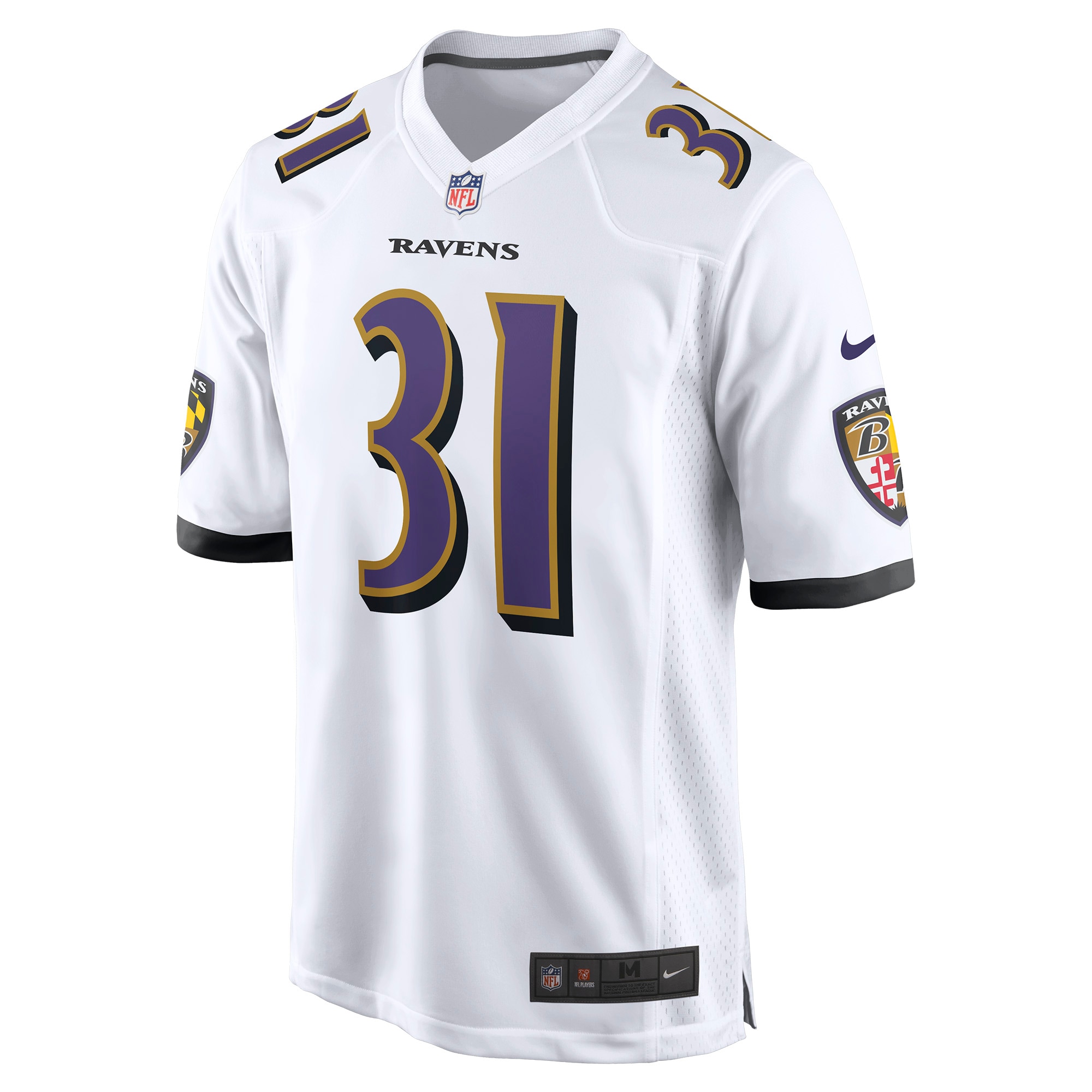 Jamal Lewis Baltimore Ravens Nike Retired Player Game Jersey White - Image 2