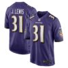 Jamal Lewis Baltimore Ravens Nike Game Retired Player Jersey Purple