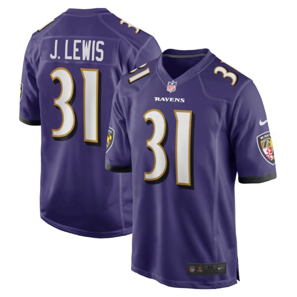 Jamal Lewis Baltimore Ravens Nike Game Retired Player Jersey Purple