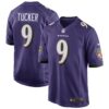 Justin Tucker Baltimore Ravens Nike Game Jersey Purple