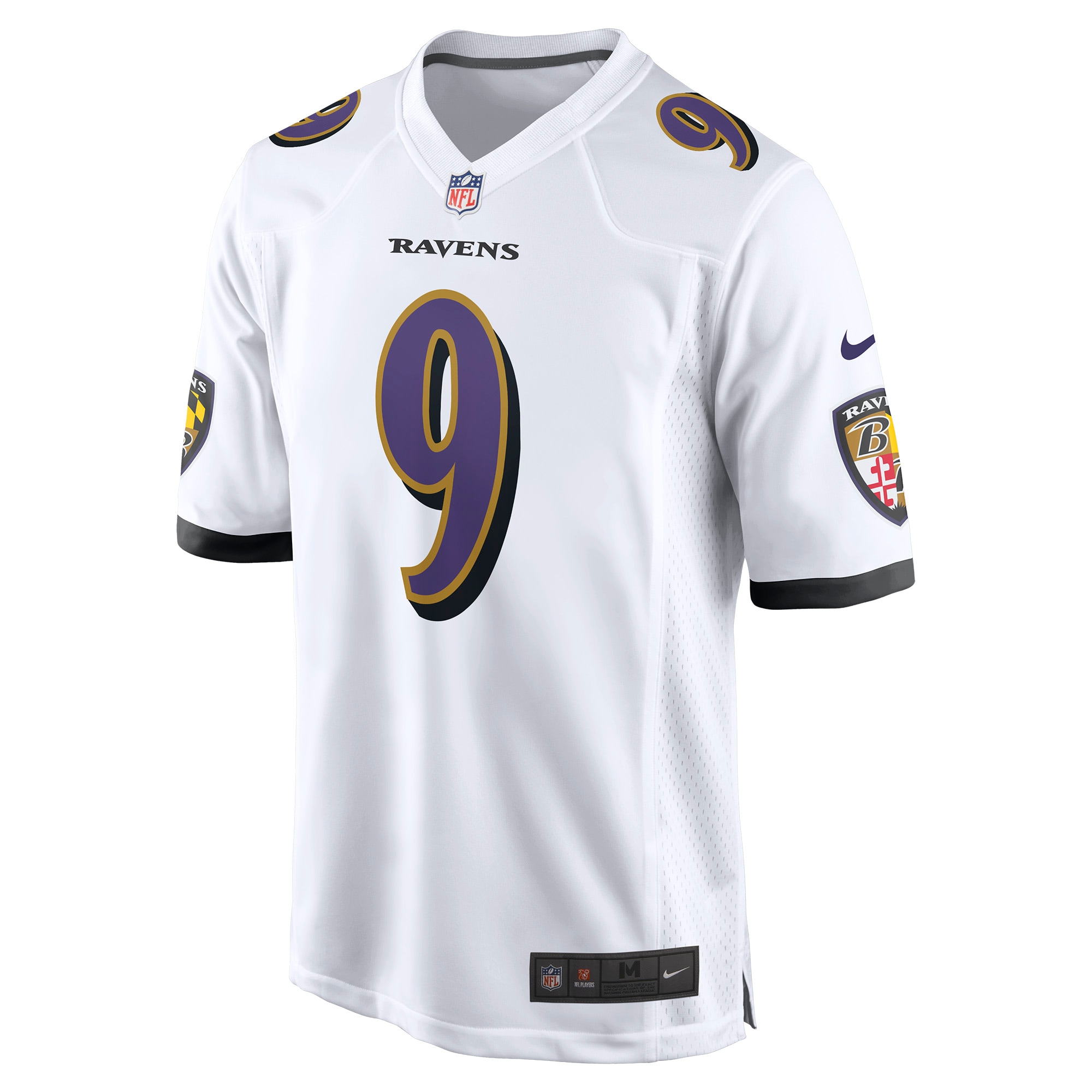 Justin Tucker Baltimore Ravens Nike Game Jersey White - Image 2