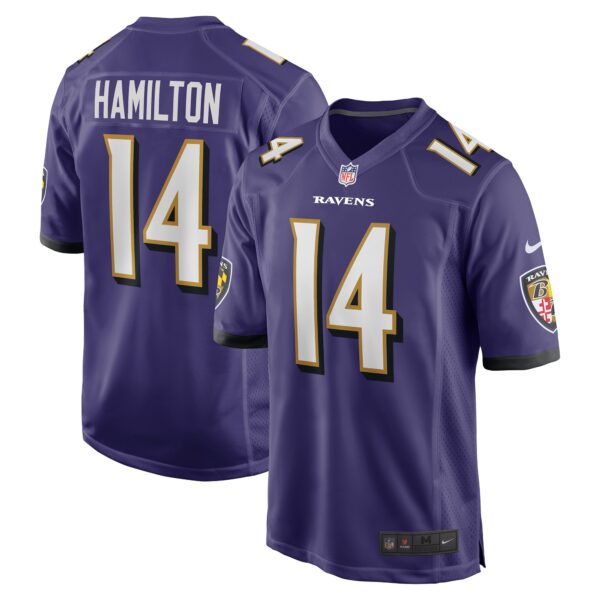 Kyle Hamilton Baltimore Ravens Nike Player Game Jersey Purple