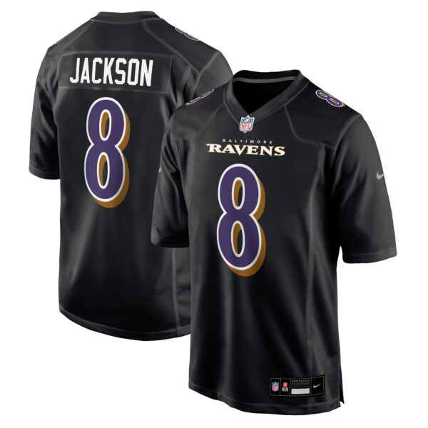 Lamar Jackson Baltimore Ravens Nike Fashion Game Jersey Black