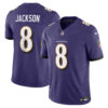 Lamar Jackson Baltimore Ravens Nike Vapor FUSE Limited Jersey Purple