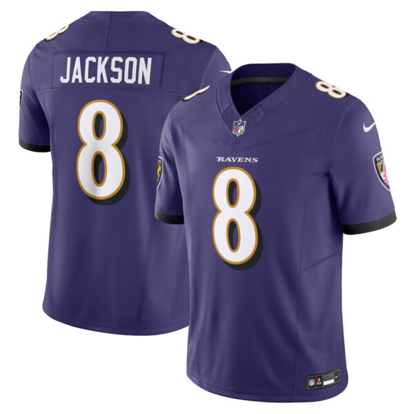 Lamar Jackson Baltimore Ravens Nike Vapor FUSE Limited Jersey Purple
