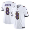 Lamar Jackson Baltimore Ravens Nike Vapor FUSE Limited Jersey White