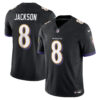 Lamar Jackson Baltimore Ravens Nike Vapor FUSE Limited Jersey Black