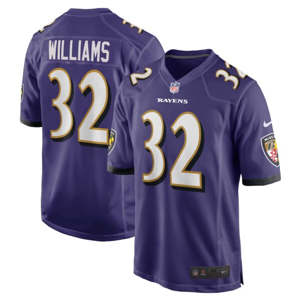 Marcus Williams Baltimore Ravens Nike Game Jersey Purple