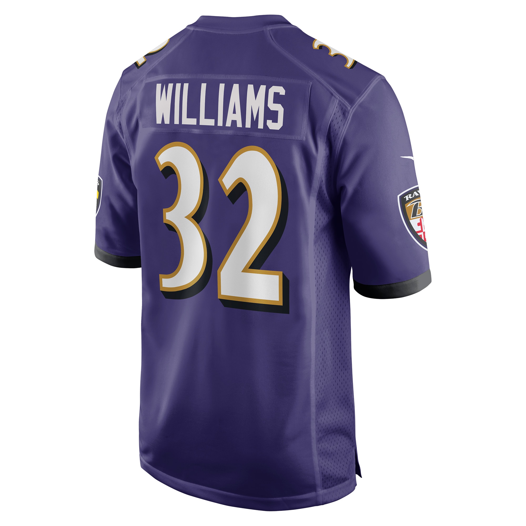 Marcus Williams Baltimore Ravens Nike Game Jersey Purple - Image 3