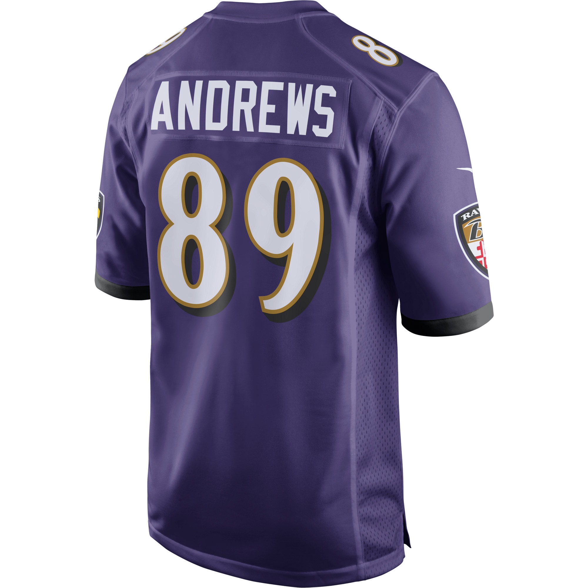 Mark Andrews Baltimore Ravens Nike Game Jersey Purple - Image 3