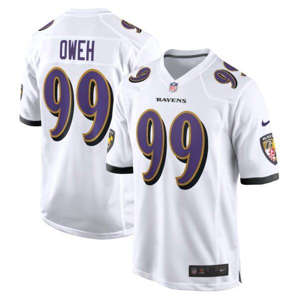 Odafe Oweh Baltimore Ravens Nike Game Jersey White