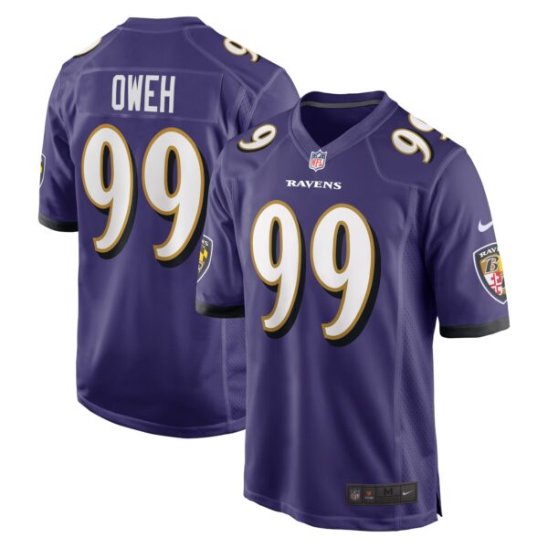 Odafe Oweh Baltimore Ravens Nike Game Jersey Purple