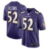 Ray Lewis Baltimore Ravens Nike Retired Player Game Jersey Purple