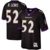 Ray Lewis Baltimore Ravens Mitchell Ness Legacy Replica Jersey Black