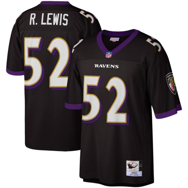 Ray Lewis Baltimore Ravens Mitchell Ness Legacy Replica Jersey Black