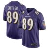 Steve Smith Sr Baltimore Ravens Nike Retired Player Game Jersey Purple