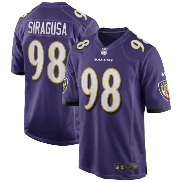 Tony Siragusa Baltimore Ravens Nike Game Retired Player Jersey Purple